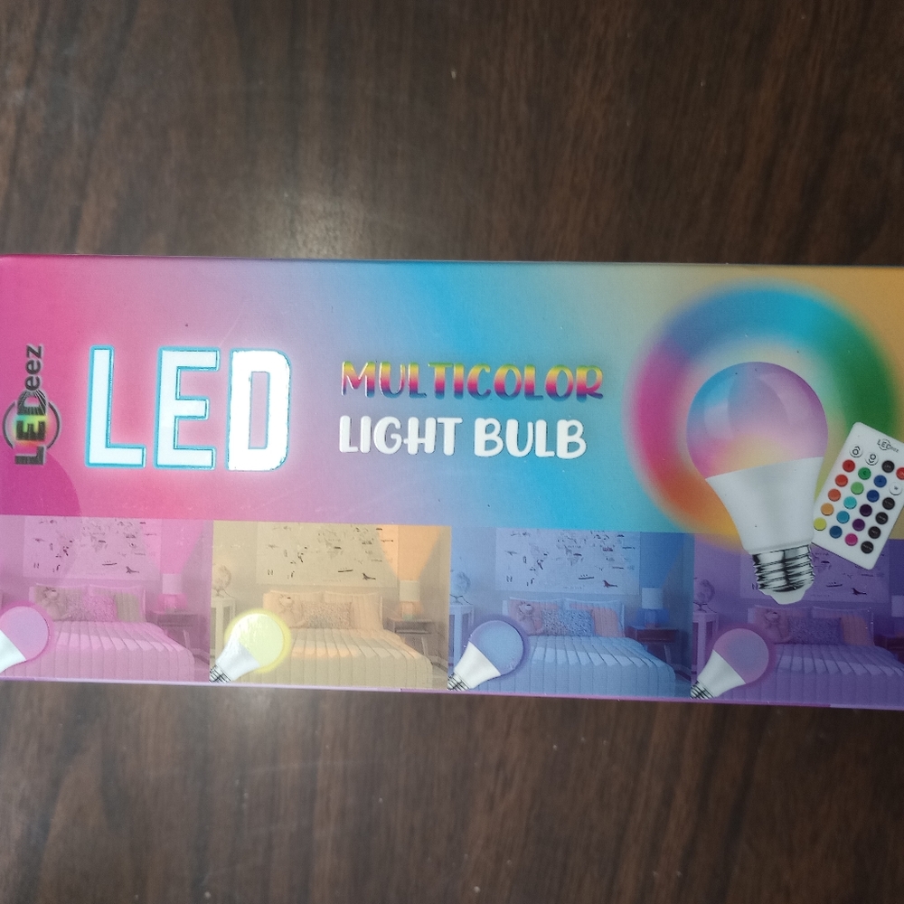 LED Multicolor Light bulb - Picture 6 of 8